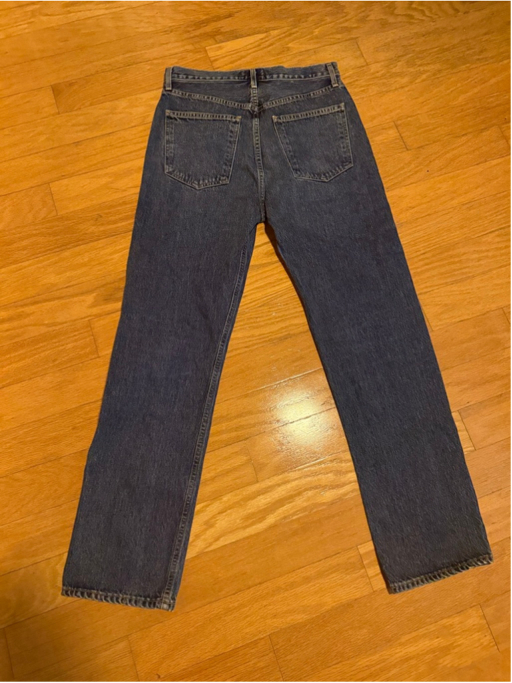 Preowned, Women's AGOLDE '90s High-Waisted Straight Leg Jeans , Size 27 - Picture 4 of 4